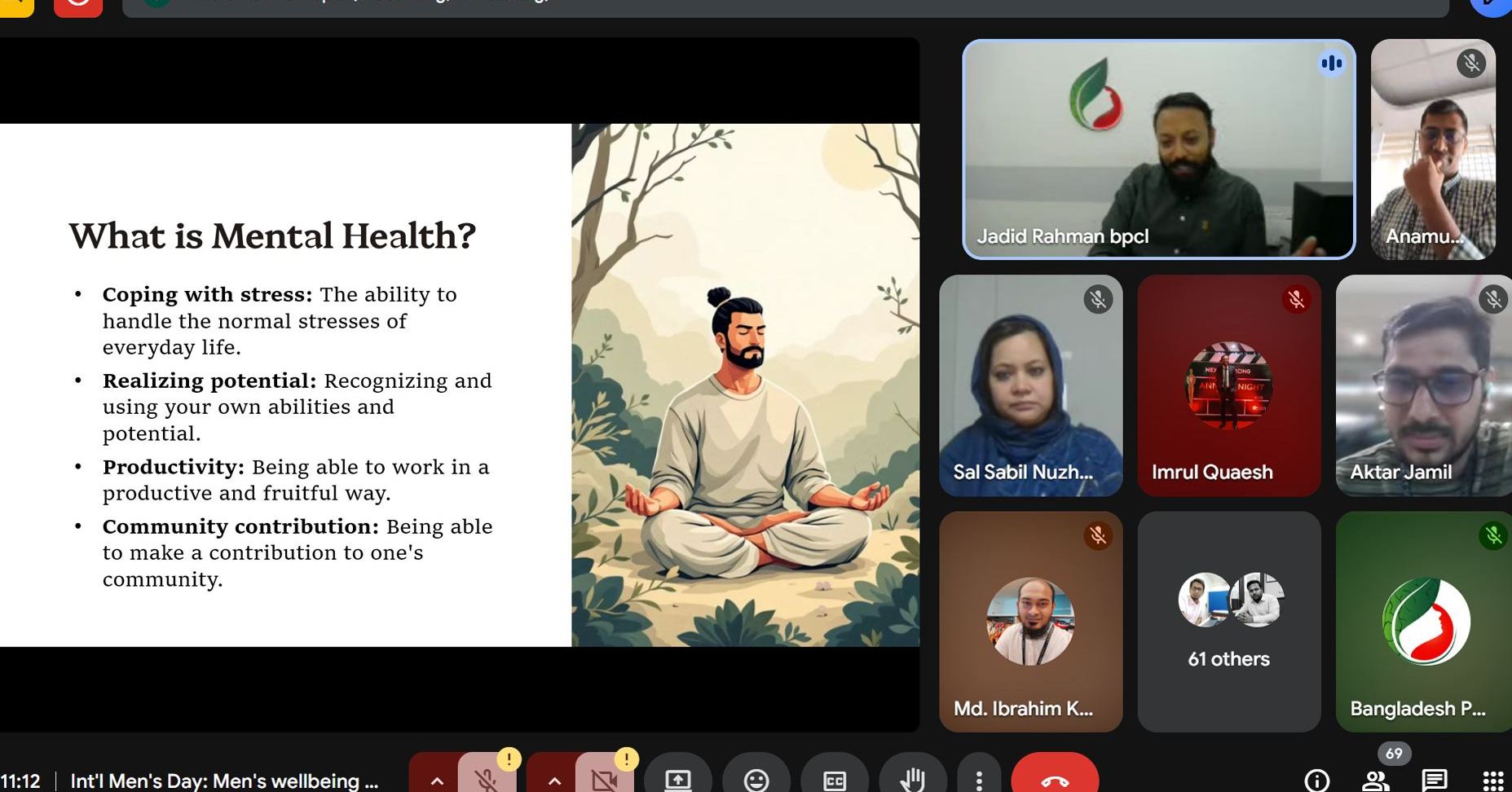 BPCL Marks International Men&rsquo;s Day with a Special Mental Health Workshop