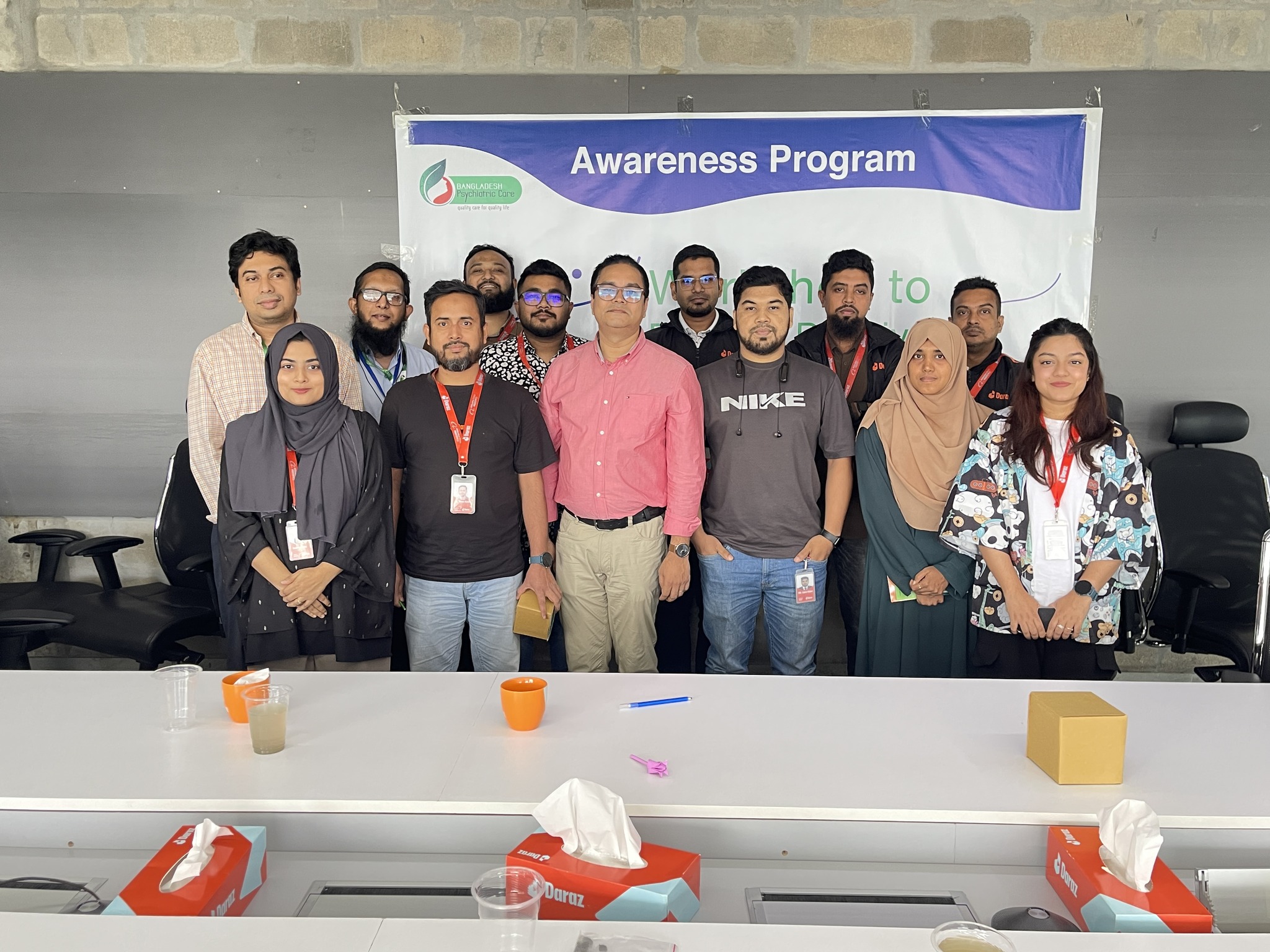 Daraz Team Engages in BPCL’s Emotional First Aid Program