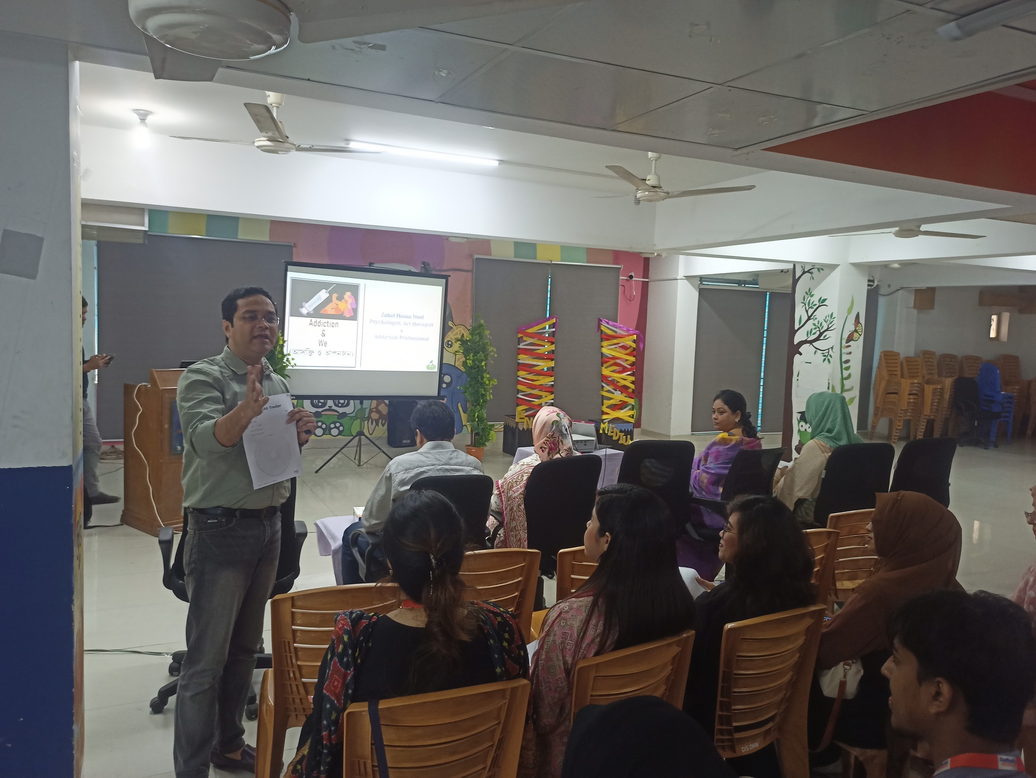 Mental Health and Psychosocial Workshop for Teachers and Staff at Daffodil International School