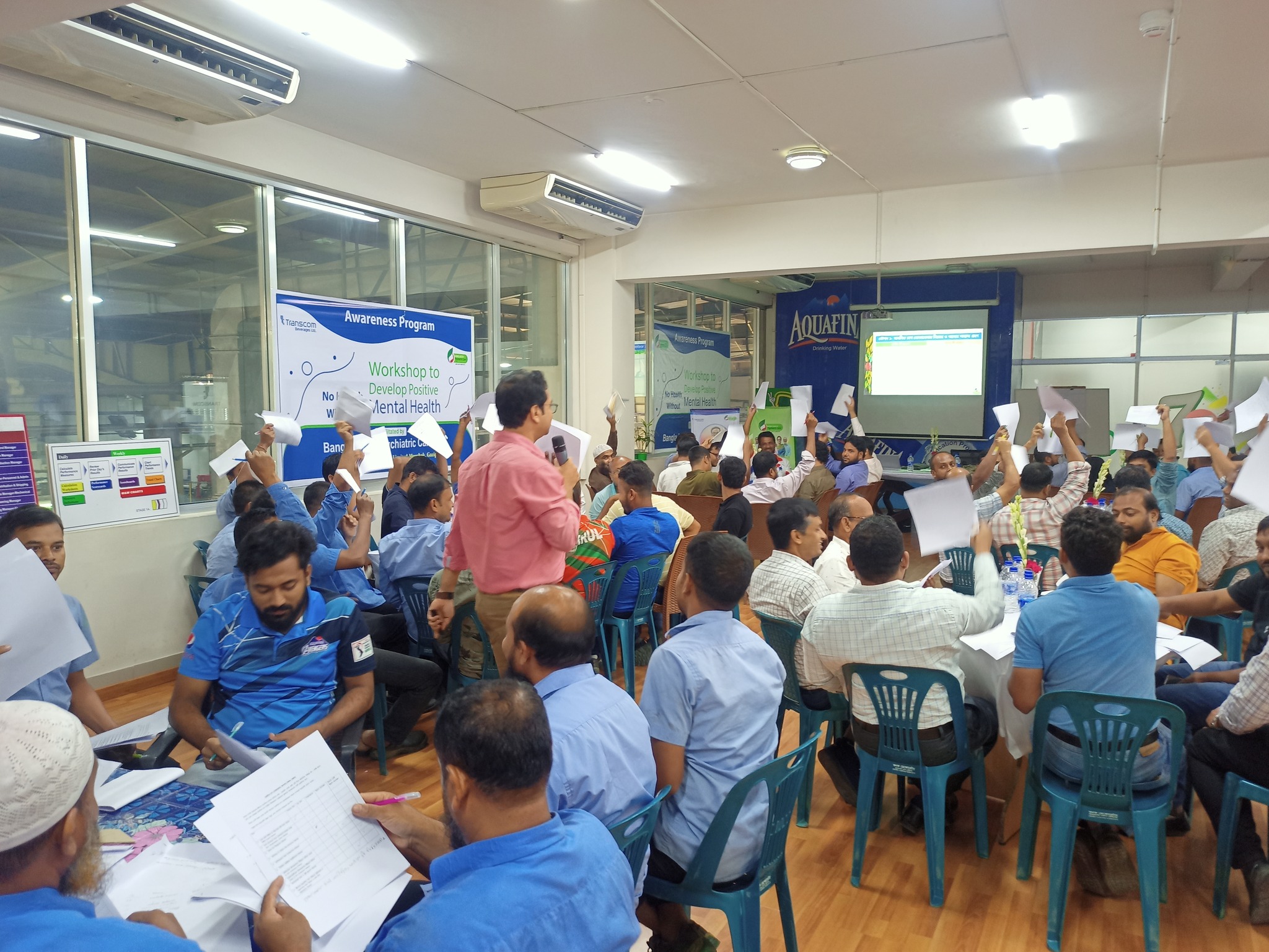 Workshop on Positive Mental Health at Transcom Beverages Limited