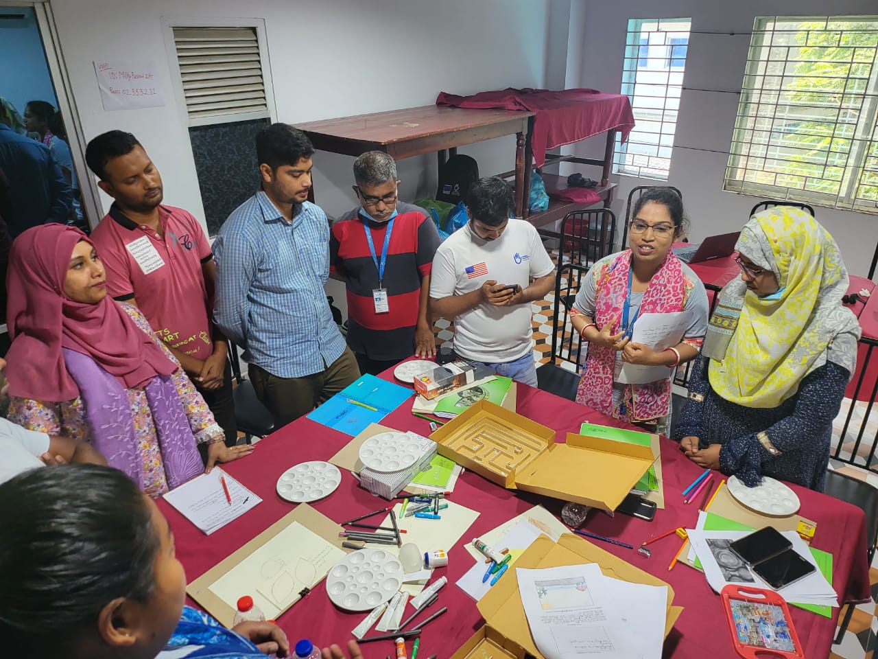 Training on Recreational and Creative Therapy for Handicap International Staff in Ukhia and Teknaf