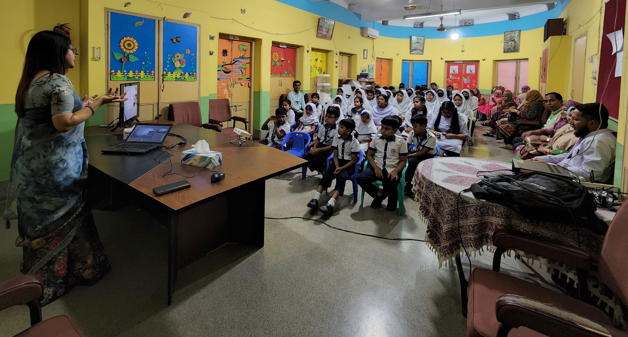 Mental Health and Psychosocial Workshop for Teachers, Students, and Staff at Iranian International School 